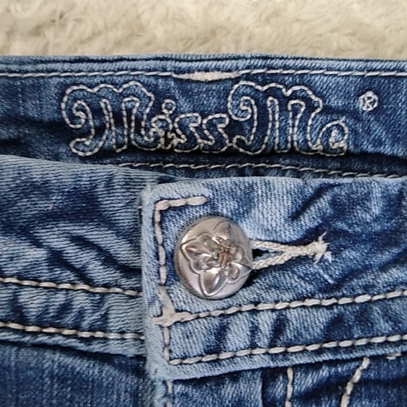 Miss Me Jeans size 29 Easy Skinny Distressed - Picture 11 of 15